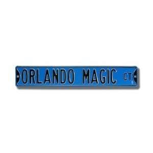  Orlando Magic Court Street Sign
