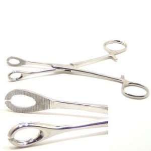  Tongue piercing slotted clamp 