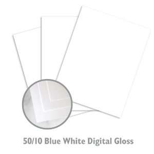  50/10 Gloss i Tone Blue White Paper   250/Package Office 