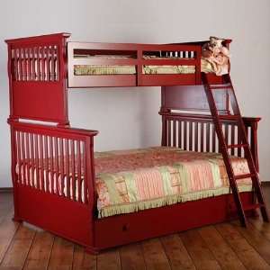  Romina bellair Twin Over Full Bunk Bed amaretto