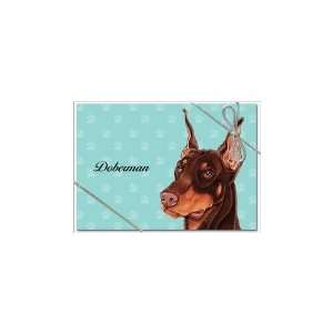  Doberman Boxed 8 Notecards with Envelopes 3.5x5 
