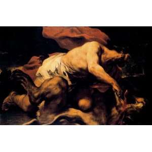 Hand Made Oil Reproduction   Luca Giordano   24 x 16 inches   Samson 