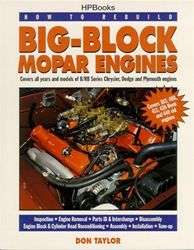 HOW TO REBUILD BIG BLOCK MOPAR ENGINES 383 400 413 426  