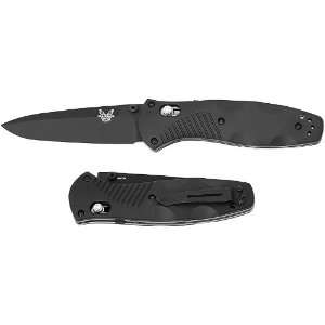  Benchmade Barrage AXIS Assisted 3.6 Black Plain Blade 