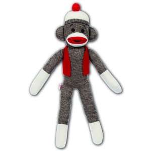  Schylling Talking Sock Monkey Stuffed Toy Toys & Games