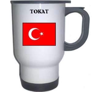  Turkey   TOKAT White Stainless Steel Mug Everything 