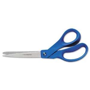  Fiskars® Scissors, 8in Bent,3 1/2in Cut, Right Hand, Blue 