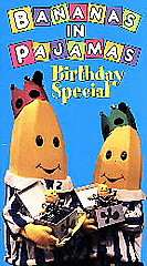 Bananas in Pajamas   Birthday Special VHS, 1996  