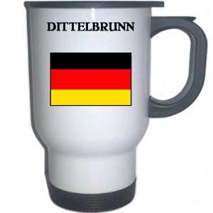  Germany   DITTELBRUNN White Stainless Steel Mug 