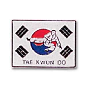 Uniform Pin   TKD Flag Pin 