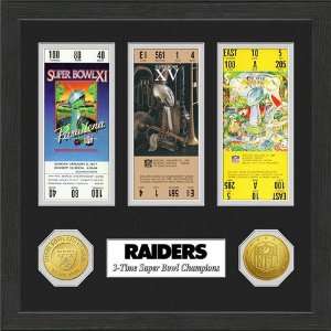   Raiders Super Bowl Champions Ticket Collection