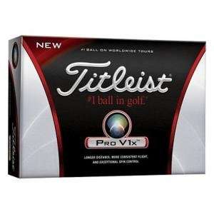  Titleist Pro V1x   Logo Golf Balls