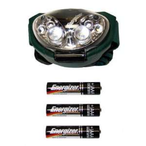 Trailfinder Series 3 AAA 6 LED Headlight Eveready Energizer Flashlight 