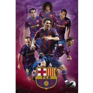 Official Licensed FC FCB Barcelona Poster with Players 