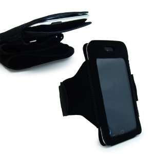  Kit Black Custom Made Sweat Resistant iPod Touch 4 Armband + Custom 