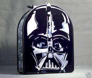 Darth Vader Head Shaped Tin Lunch Box   Star Wars  