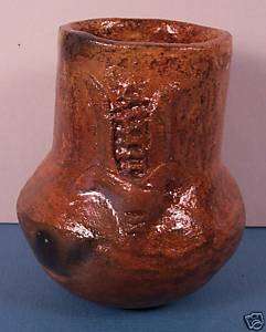 Navajo Pottery Vase w/ Corn Ears by Zonnie Barlow NEW  