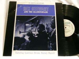 REX STEWART & Ellingtonians Barney Bigard Billy Kyle LP  