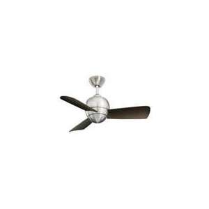 Emerson   CF130BS   Tilo Contemporary Ceiling Fan   Brushed Steel 
