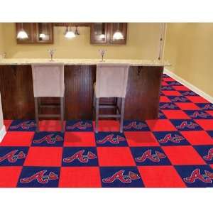  Atlanta Braves Team Carpet Tiles