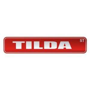   TILDA ST  STREET SIGN NAME