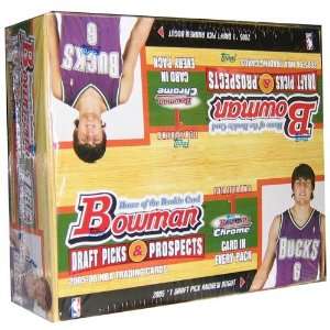  2005/06 Bowman Draft Picks And Prospects Basketball Retail 