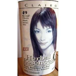 Clairol Herbal Essences ~ Permanent Hair Color ~ # 49 Beyond Cherry 