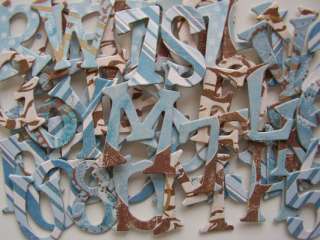 My Minds Eye MME *~*WiNTER DAY*~* Chipboard Letters  