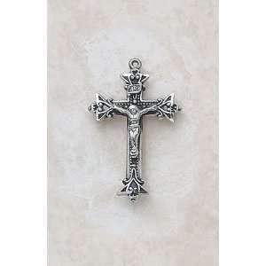  Sterling Silver Crucifix Necklace Christian Faith Fashion 