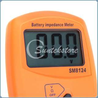 Internal Battery Resistance Impedance Meter Tester+Case  