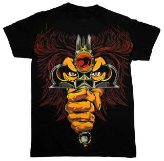Thundercats Lion O Solar Flare Logo Cartoon Reversible Adult T Shirt 