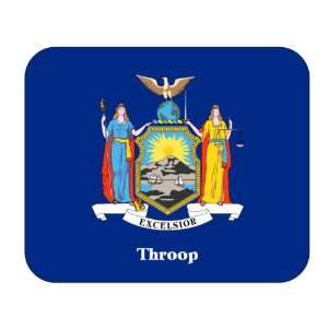  US State Flag   Throop, New York (NY) Mouse Pad 