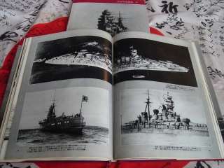 IJN Japanese Navy BATTLESHIPS Yamato Kongo Hiei Rare 2 Vol HC 
