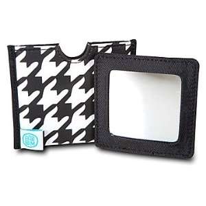  Houndstooth Mirror With Pouch