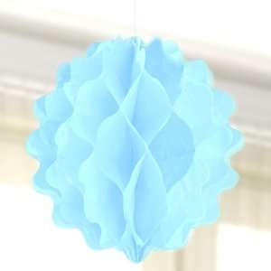  Pastel Blue 8 Honeycomb Ball   Baby Shower Decorations 
