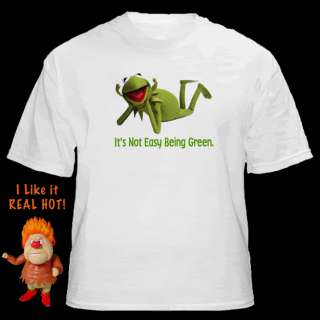 Kermit The Frog Its Not Easy Being Green Retro Shirt  