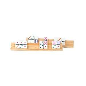  Set of 2 Wooden/Wood Domino/Dominoe Racks Toys & Games