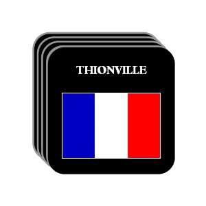  France   THIONVILLE Set of 4 Mini Mousepad Coasters 