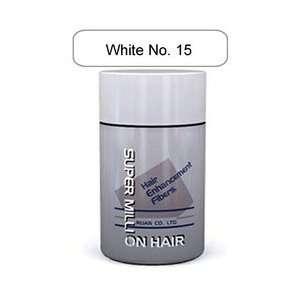   Hair Hair Enhancement Fibers Thickens Thin or Balding Hair White 20g