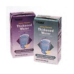  RESOURCE Thickened Water 8 oz  Honey Case 27 Health 