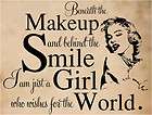 Beneath the Makeup and   Marilyn Monroe Wall Decals  