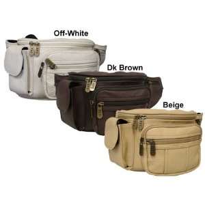  Leather Cell Phone/Fanny Pack (Beige) Cell Phones 