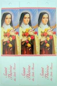 Saint Therese The Little Flower Bible Bookmarks Lot 3  