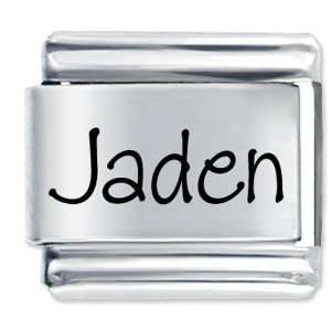 Name Jaden Gift Laser Italian Charm