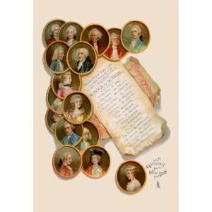  School For Scandal Playbill 16X24 Giclee Paper