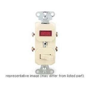   Legrand 15a 1p 1sw/lite Ivory Standard Switches