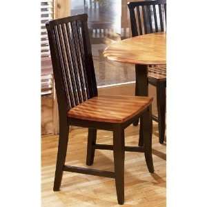  AAmerica BISHE275K Bistro Slatback Side Chair in Honey and 