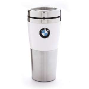  BMW White Band Coffee Travel Mug 