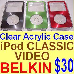 BELKIN KickStand II Leather Case for iPOD Video Classic 722868605288 