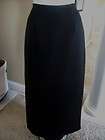 Womans Skirt BLACK Size 20W Emma James Liz Claiborne Lined  
